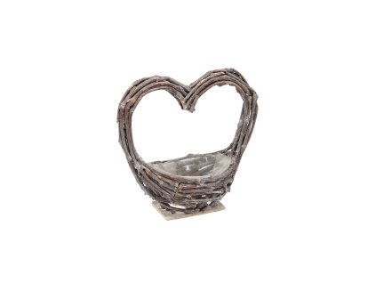 PRÚTENÝ OBAL SRDCE 33 X 16 X 35 CM STOJACÍ *9193