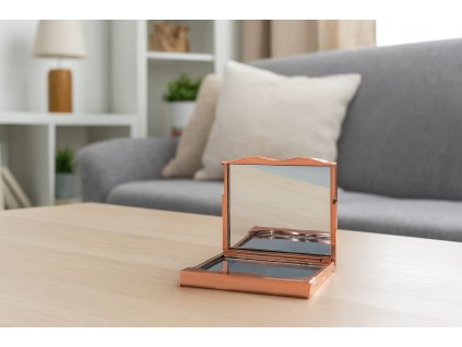 SKLADACIE ZRKADLO NA MAKE-UP 7X6,5CM*2163