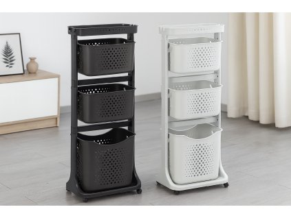 PLASTOVÝ STOJAN SO ŠTYRMI KOŠMI *7505