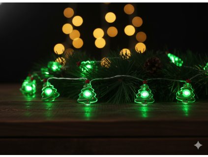 LED SVETELNÁ REŤAZ NA STROMČEK 20 L NA BATÉRIE bal=20ks *4192