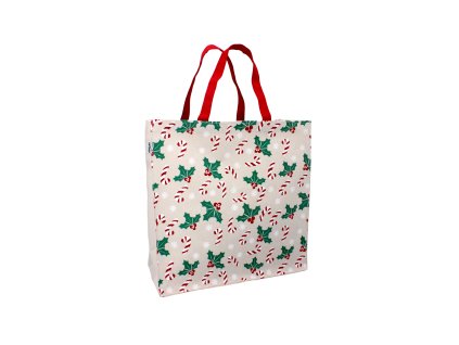 BAVLNENÁ TAŠKA VIANOČNÁ 35 x 35 x 10 CM - CEZMÍNA bal=5ks *6844