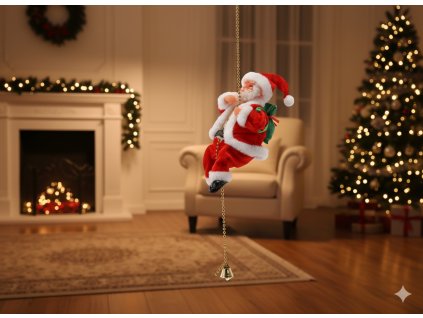 MIKULÁŠ, KTORÝ ŠPLHÁ PO LANE 25,5 CM *6989