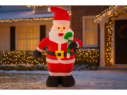 NADÚVATEĽNÝ SANTA CLAUS LED 120 CM *8747