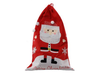 DARČEKOVÉ VRECE 60 x 90 CM S MIKULÁŠOM balenie=12ks *0257