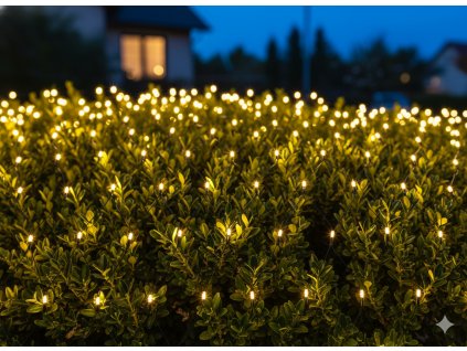 LED SIEŤOVÁ Opona 320L Teplá Biela 3 x 2 M VNÚT/DVOR *1704