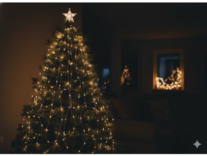 LED DRÔTIKY 200L TEPLO BIELA 10 ZVIEROK x 2 M VNÚTRI/VONKU *1780