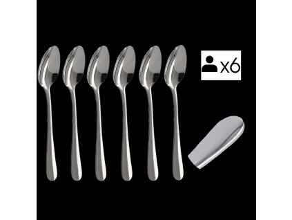 SADA 6 KS ČAJOVÝCH LYŽIČIEK CLASSIC *5252