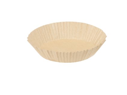 SADA 50 PAPIEROVÝCH VLOŽIEK DO BEZTUČNEJ FRITÉZY OKRÚHLE 16 X 4,5 CM *2541