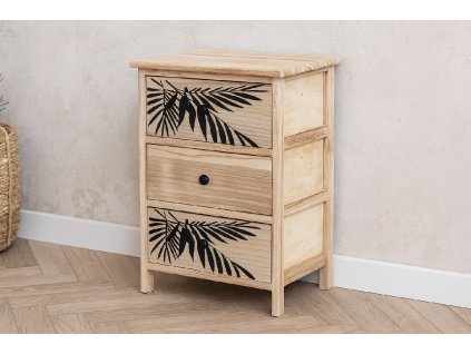 KOMODA S 3 ZÁSUVKAMI ZOFIA 40 x 29 x 58 CM *2695