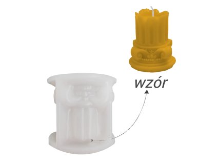 SILIKÓNOVÁ FORMA NA SVIEČKY STĹPCE *2601