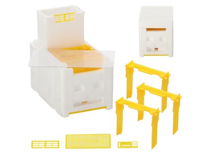 SVADOBNÝ ÚĽ 3-RÁMCOVÝ S POLYSTYRÉNOVÝM KRMIVOM *3806