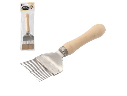 VIDLICA NA ODKLAPANIE S DREVENOU RUKOVÄŤOU 20 x 6,5 CM *4049