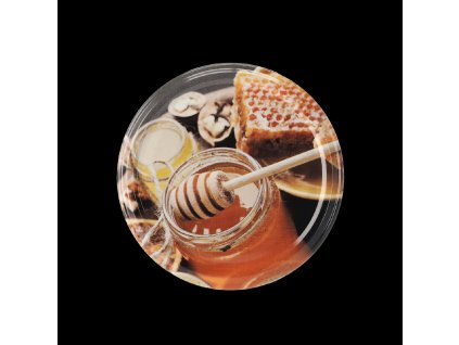 VIEČKA fi82 6z POHÁRIK S GUĽKOU MEDU M21 KART. 750 KS CHOMIK