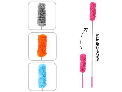 TELESKOPICKÁ PRACHOVKA 38 - 85 CM MIX FARIEB *3913 1ks