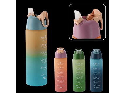 FĽAŠA 700 ML NA VODU MIX FARIEB *6386 1ks