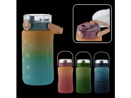 FĽAŠA NA VODU 1500 ML MIX FARIEB *6478 1ks