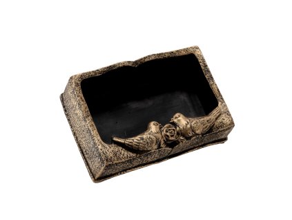 CINTORÍNSKY CEMENTOVÝ ČREP - ZLATÁ KNIHA 24 X 16 X 8,5 CM *8912