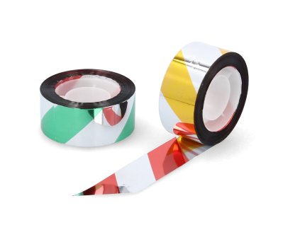 ODRAZOVACIA REFLEXNÁ PÁSKA PRE VTAKY MIX FARIEB DL.50 M ŠÍR.2,4 CM