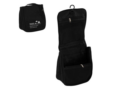 CESTOVNÁ KOZMETICKÁ TAŠKA 20,5X20X9CM ZÁVESNÁ *6339