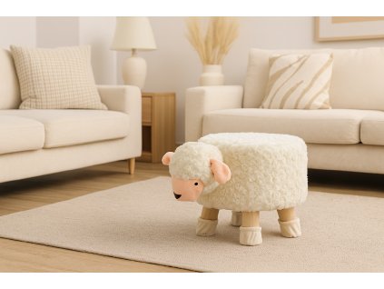 Ovečka taburetka 28 x 25 CM *8908
