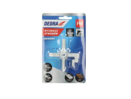 Vŕtačka na otvory do dlažby, 20–100 mm DED-DED004
