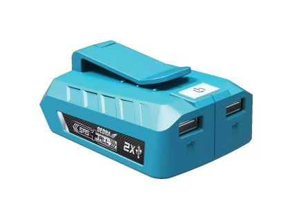 Adaptér na batériu DEDRA SAS+ALL s 2 USB, 18 V DED-DED7003