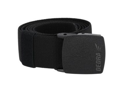 Čierny opasok na nohavice 120 cm, bezkovová pracka, DEDRA BH2AP02