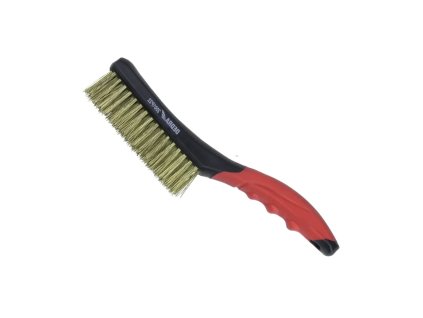 Drôtená kefa mosadzná 4-radová DEDRA 2001P22, 260 mm