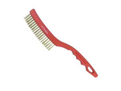 Drôtená kefa mosadzná 3-radová DEDRA 2003P, 340 mm