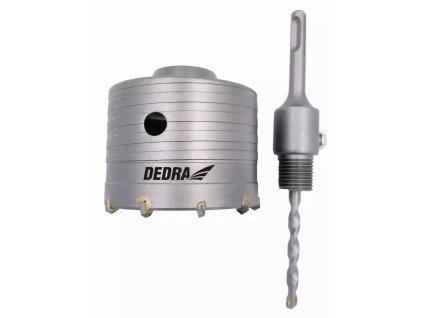 Korunkový vrták SDS+ HM 100 mm na murivo a betón DEDRA