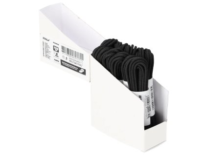 Šnúrky do topánok 120 cm, čierne DEDRA BH9W510