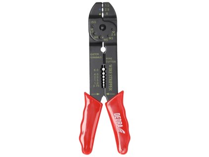 Lisovacie kliešte na konektory DEDRA 1269, sada