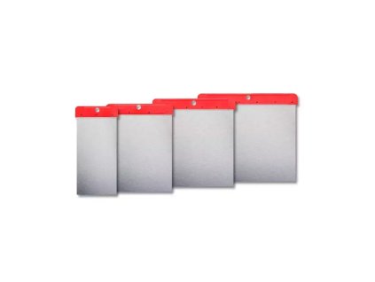 Maliarske nerezové špachtle DEDRA 15B009, sada 4 ks