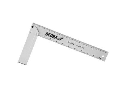 Hliníkový stavebný uholník DEDRA ML2062, 300 × 150 mm