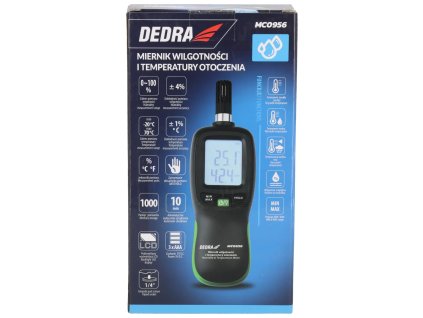 Merač vlhkosti a teploty DEDRA MC0956