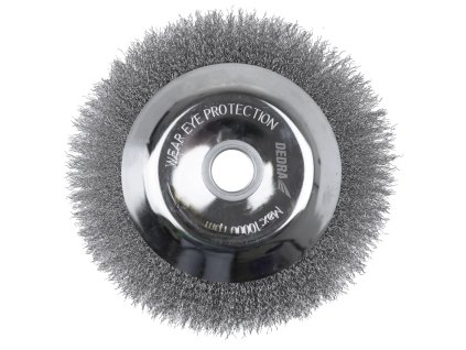 Oceľová kefa na krovinorez 200 mm DEDRA DED87156 (mäkká)