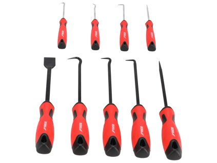 Háky s rukoväťou DEDRA 50A005, sada 9 ks