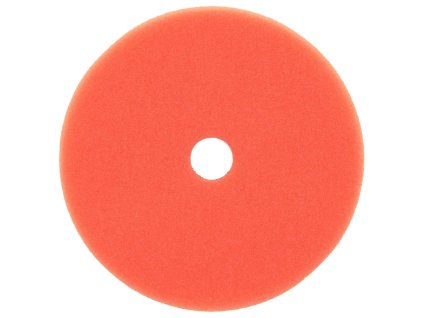 Leštiaca hubica s suchým zipsom tvrdá (oranžová) DEDRA 08T814, priemer 125 mm, hrúbka 25 mm