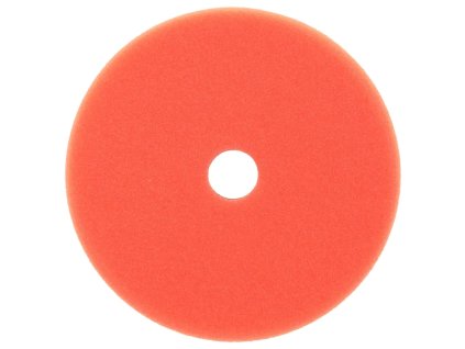 Polska leštiaca huba s suchým zipsom tvrdá (oranžová) DEDRA 08T824, priemer 150 mm, hrúbka 25 mm