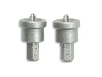 Krížový bit s dorazom PH2 25 mm, 2 ks DED-18A08PHG20-02