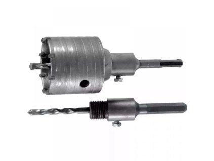 Korunkový vrták 65 mm HM s upínaním SDS+ a HEX DED-DED1505-2