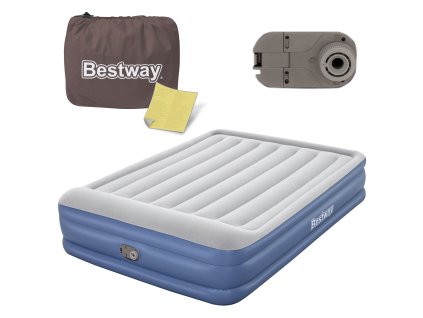 Duchací matrac 203x152x46 cm s integrovanou elektrickou pumpou Bestway 67630