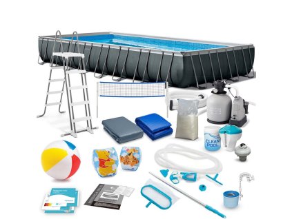 Záhradný bazén s rámom 975 x 488 x 132 cm 21v1 INTEX 26378