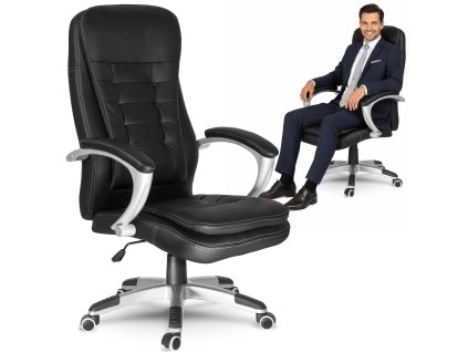 Otáčacie kancelárske kreslo Sofotel čierne