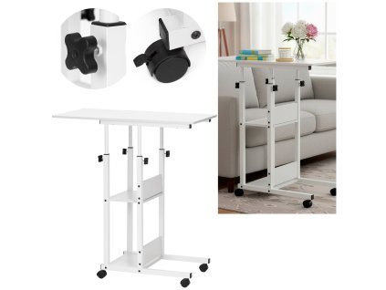 HF0059 MOBILNÝ STÔL 73-85 X 40 X 80 CM