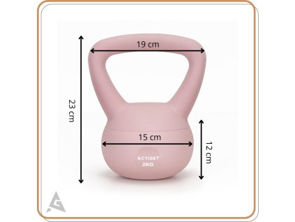 ACT0062 MÄKKÝ KETTLEBELL 2 KG