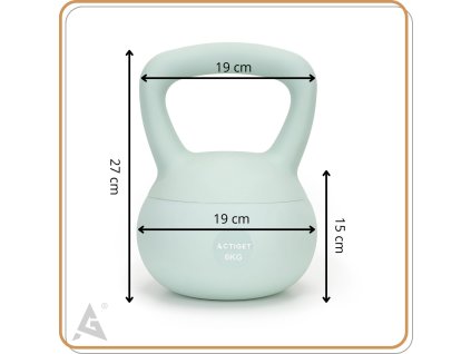 ACT0064 MÄKKÝ KETTLEBELL 6 KG