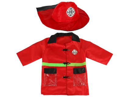 Hasičský karnevalový kostým s vysielačkou 3-8 rokov