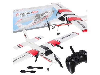Diaľkovo ovládaný vetroň Cessna 182 aerobat 2,4 GHz
