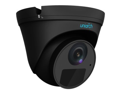 IPC-T124-APF28 ČIERNA - IP dome kamera, 4Mpx, 2.8mm, IR30m, Mikrofón - Uniarch od Uniview